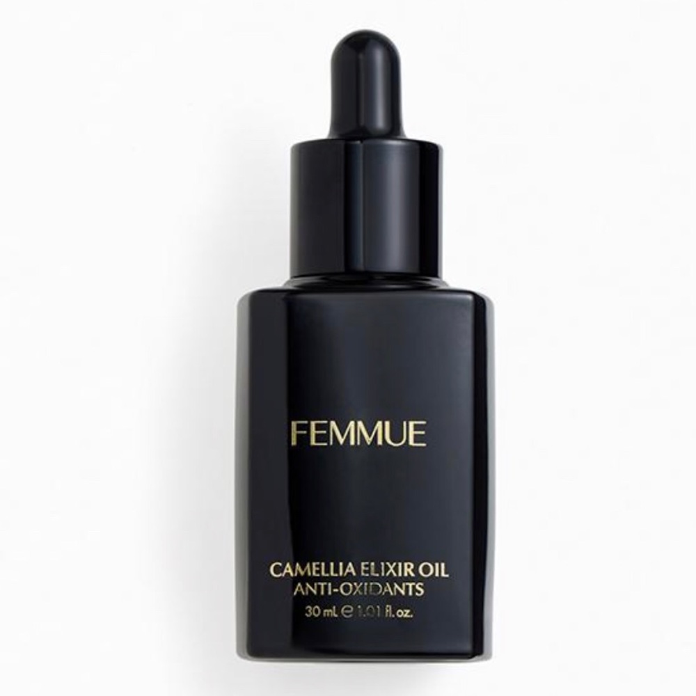 NEW Femmue Camellia Elixir Oil Anti-Oxidants 30 mL / 1.01 fl oz NWT Natural